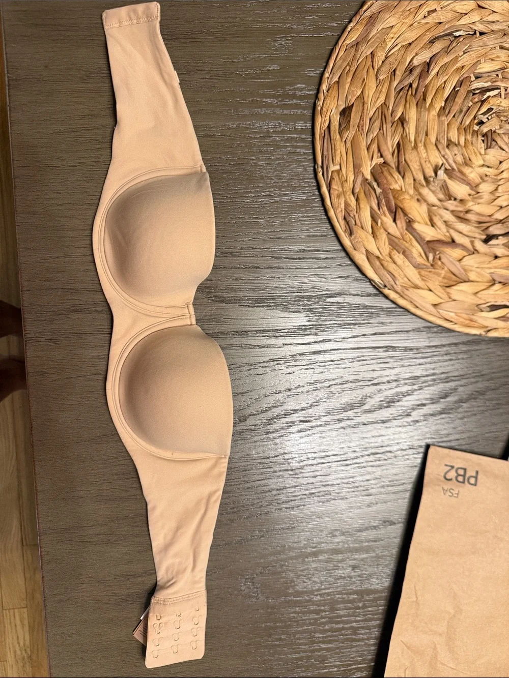 SKIMS Fits Everybody Strapless Bra - Clay